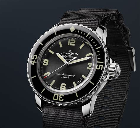 Review of the 42mm Blancpain Fifty Fathoms .